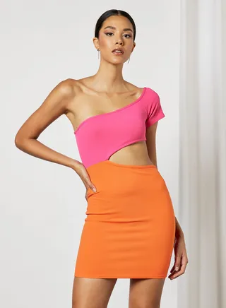 One-Shoulder Dress 