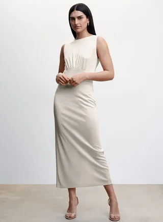 Cut Out Back Dress 