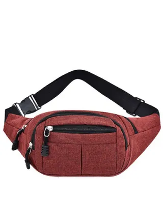 Multifunctional large capacity waterproof and wear-resistant outdoor sports waist pack 