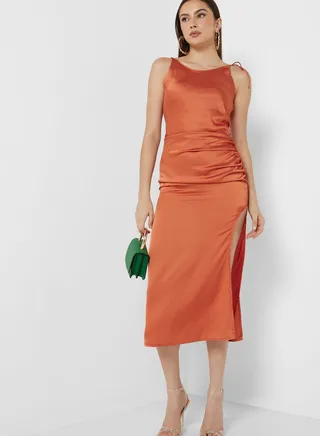 Strappy Tie Detail Dress