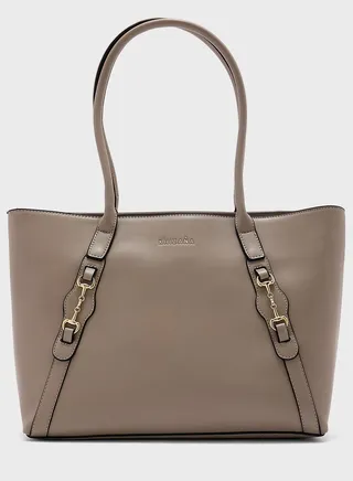 Horsebit Detail Tote Bag