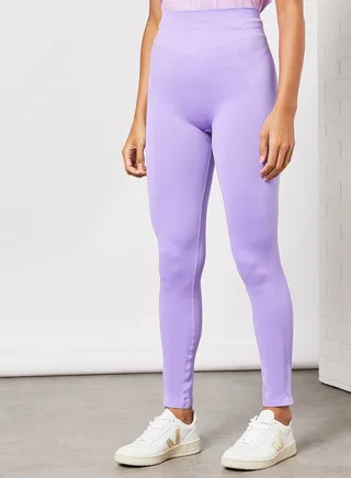 High-Rise Yoga Leggings Dahlia Purple 
