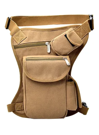 Canvas Sport Riding Waistpack Khaki 