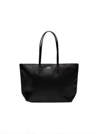 Lacoste Tote Bag Large Size Black Color 