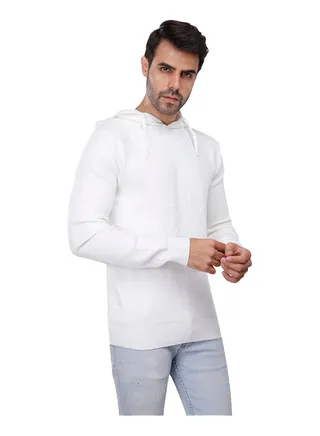 Coup Regular Fit Basic Pullover For Men Color OffWhite 