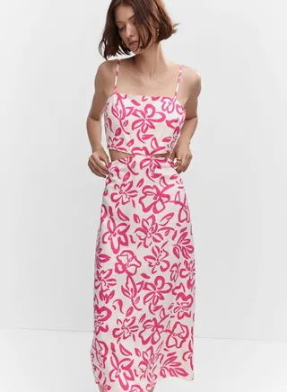 Cut Out Detail Dress 