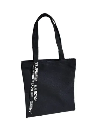 Canvas Tote Black 