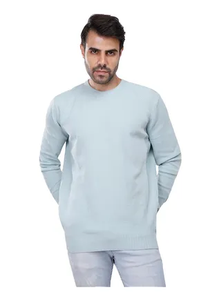 Coup Regular Fit Basic Pullover For Men Color Mint 