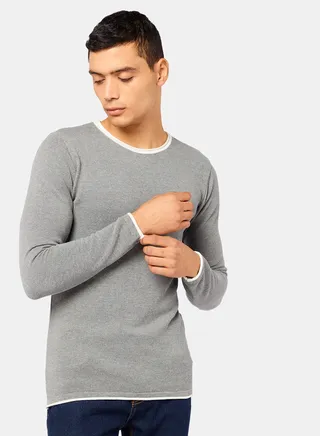 Basic Knitted Pullover 