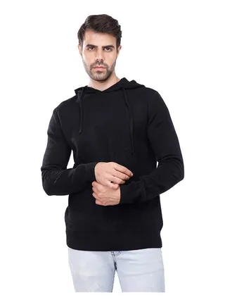 Coup Regular Fit Basic Pullover For Men Color Black 