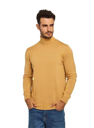 Fancy Basic High Neck Pullover 