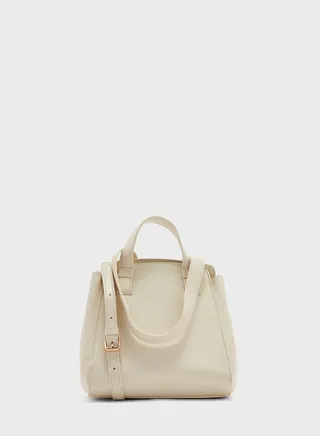 Minimalist Tote Bag With Long Handle