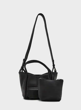 Multi Pocket Small Tote Bag