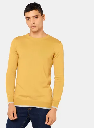 Contrast Stripe Pullover 