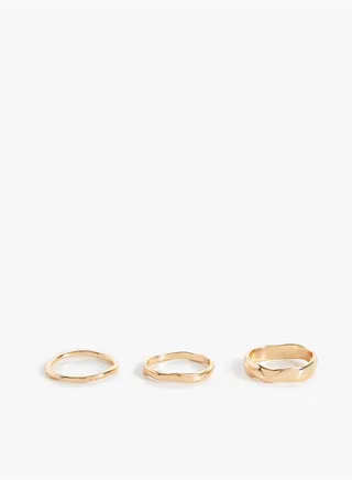 Ring Set 3 Pack Metal Thin
