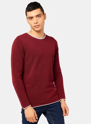 Basic Knitted Pullover 