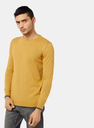 D.YELLOW Pullover 