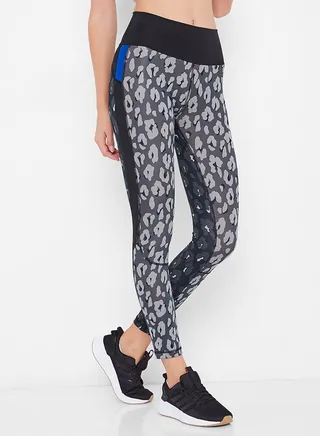 Believe This Iteration 7/8 Tights Mgsogr/Black/Print 