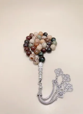 33 Natural Bodhi Prayer Beads/Tasbih/12mm 