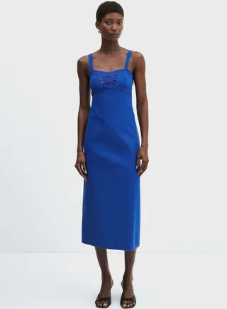 Openwork Strappy Dress 