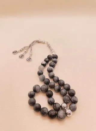 33 Natural Jade Prayer Beads/Tasbih/10mm 
