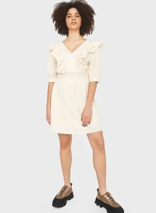 Ruffle Detail Dress