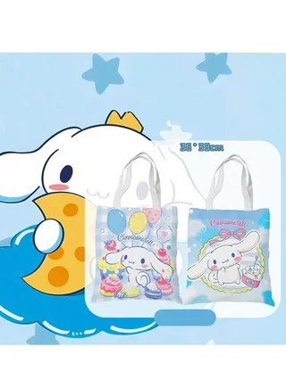 Yugui dog Canvas Bag Single Shoulder Student Class Bag Tote Bag 