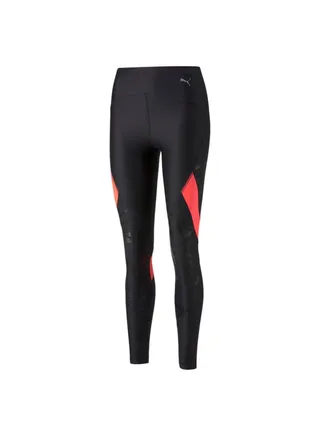 ULTRAFORM Womens High Waist Full Length Printed Running Tights 