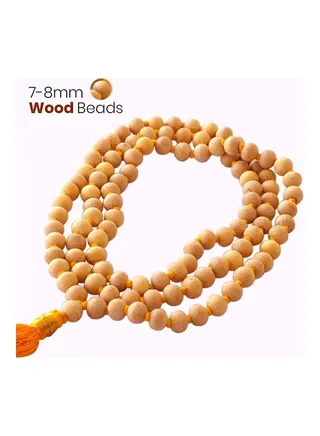 Prayer Beads Tulsi Wood 