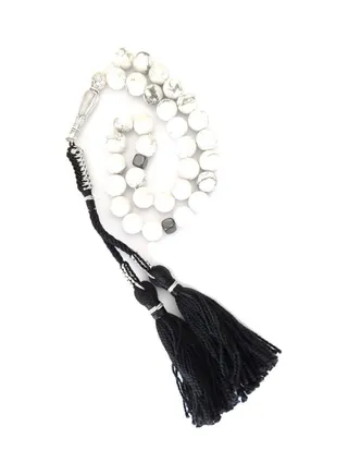 Misbaha Masbaha Hawlite Prayer Beads 