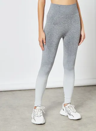 Ombre Seamless Leggings Grey 