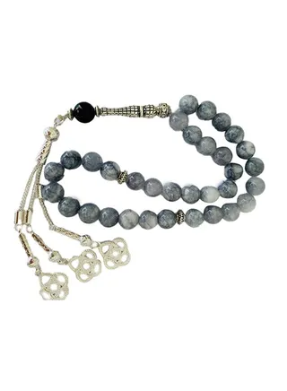 Agate Onyx Rosary Prayer Beads 