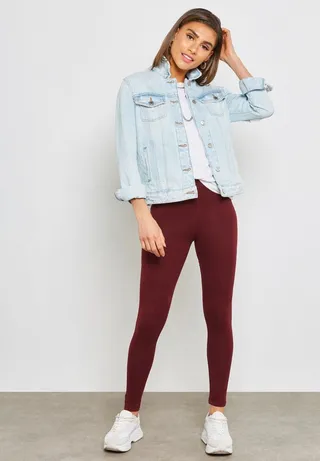 Essential Leggings Red 