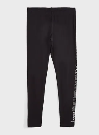 Side Slogan Leggings