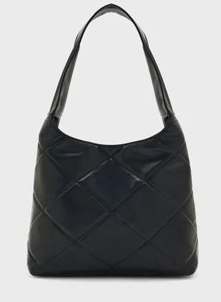 Quilted Slouchy Shoulder Bag