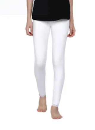 Elasticated High Quality Cotton Leggings-Tummy Support High Waist Pant 