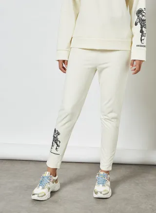 Mission Mars Slim Pants Beige 