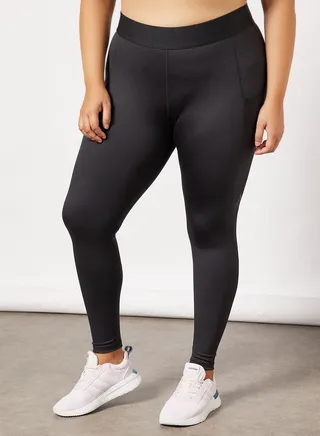 Plus Size Techfit Period-Proof Training Leggings 