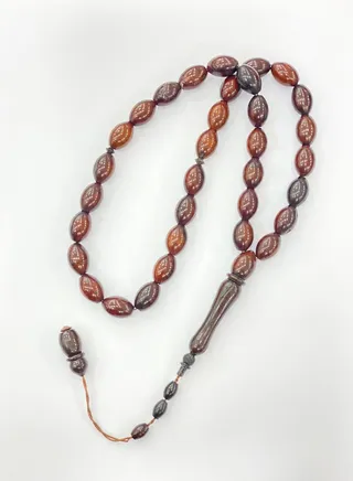 NATURAL KUKA WOOD BEADS MASBAHA PER PIECE 