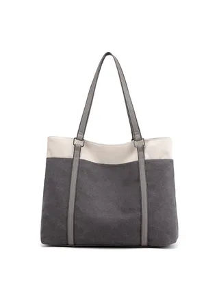 Fashion handbag Grey 
