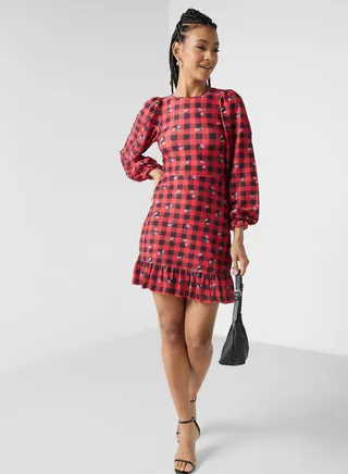 Floral Printed Dress 