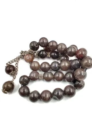 Tasbeeh Prayer Bead Of Agate Stone 33 Beads 