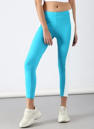Slim Fit Leggings Blue 