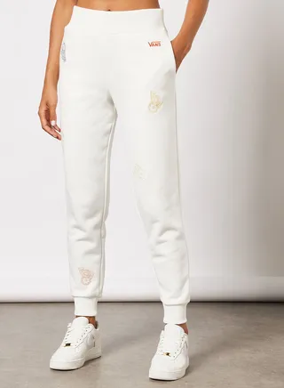 Paisley Embroidered Sweatpants 