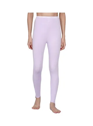 High Waist Ultra Soft Tummy Support Stretchy Leggings Light Lavender 