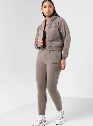 Fitted Logo Joggers