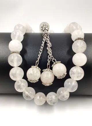 Tasbeeh Prayer Bead Of Quartz Clere Stone 33 Beads 