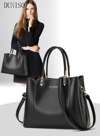 Women's Vintage Tote Bag Handbags with Large Capacity Faux Leather Shoulder Bag Ladies Fashion Designer Satchel Crossbody Bag with Detachable Strap for Ladies 