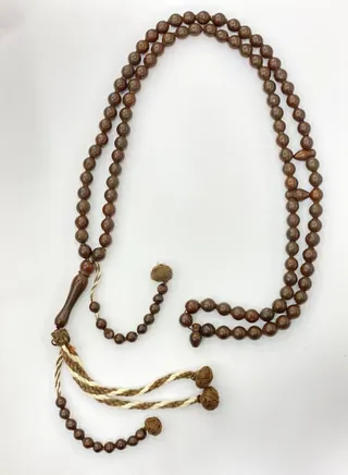 NATURAL KUKA 8MM WOOD BEADS MASBAHA PER PIECE 