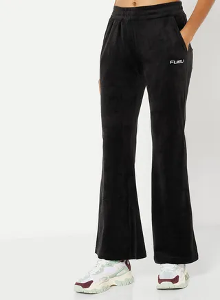 Logo Velour Sweatpants 